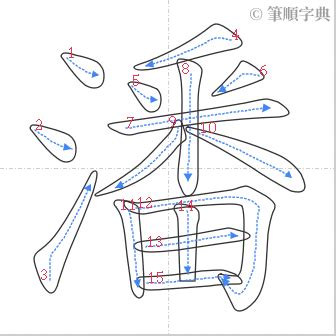 潘筆畫數|潘的筆順 國字「潘」筆畫